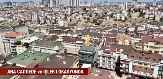 In İstanbul Maltepe zu verkaufen, hohe Mieteinnahmen, wertvolles Gebäude