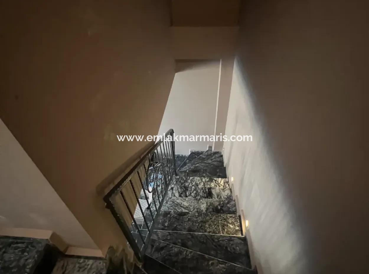 3 Zimmer, 1 Wohnzimmer, 3 Bäder, Ultra-Luxuriöse Tagesmiete Villa Mit Komplett Freistehendem Pool Im Viertel Marmaris Cetibeli