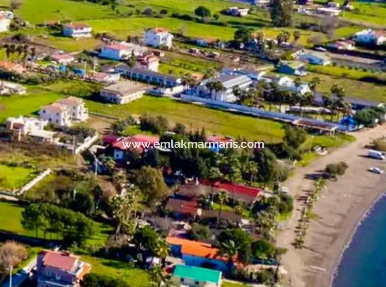 Grundstück Zum Verkauf In Der Bucht Von Marmaris Hisarönü In Einem 6500M2 Großen Tourismusgebiet Am Meer