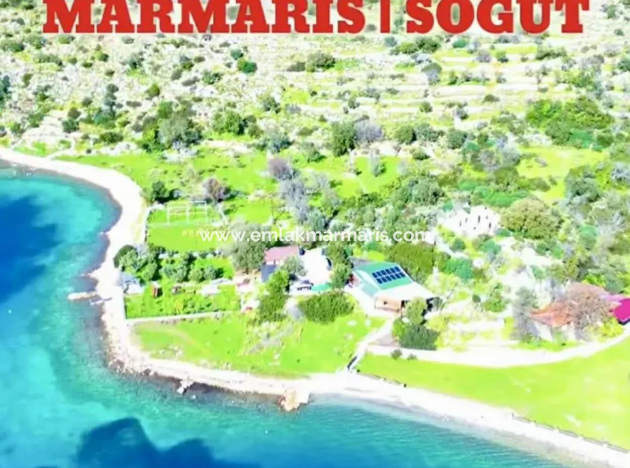 Ein 380M2 Großes Grundstück Zum Verkauf Am Meer In Söğüt Im Stadtteil Marmaris Von Einem Immobilienmakler