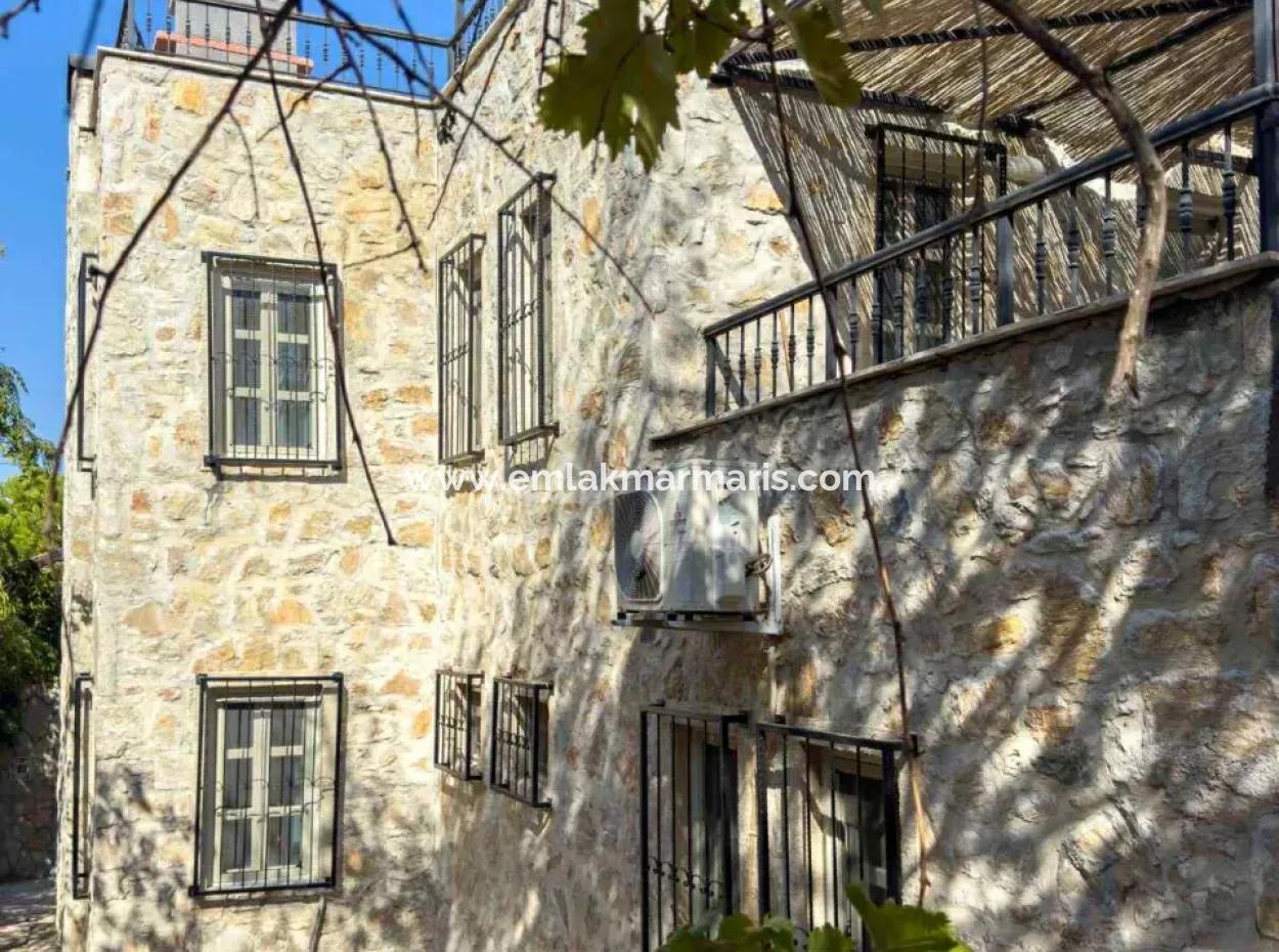 4 1 Steinvilla Zum Verkauf Auf Einem Freistehenden 150M2 Großen Grundstück Im Alten Dorf Datca