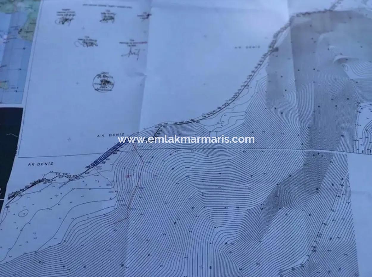 Das Land Zum Verkauf Von Marmaris In Der Nähe Des Meeres Grundstück Hotels, Marina, Yacht Club Land 4000 M2