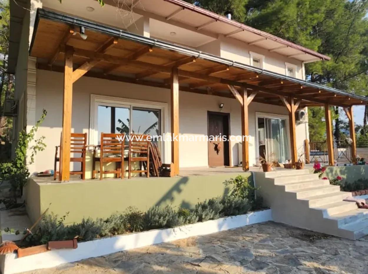 Ortaca-Stadtteil Zum Verkauf 10.000 M² Maßgefertigtes Bauernhaus Mit Pool