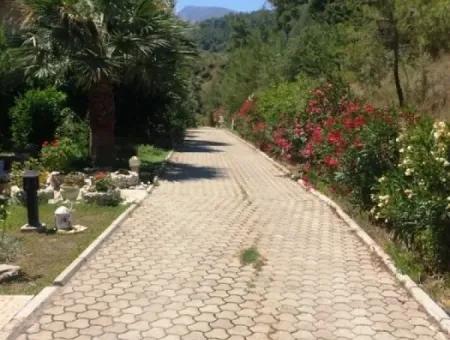 Freistehende Villa Mit Garten Zum Verkauf In Ula Muğla Bezirk Sultanahmet-Viertel Zweibettzimmer