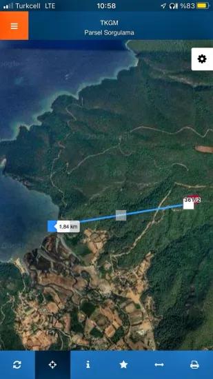Marmaris Çetibelinde Wald Innerhalb 13.500 M2 Privat Nutzungsbereich