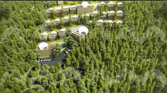 Marmaris Çetibelinde Wald Innerhalb 13.500 M2 Privat Nutzungsbereich