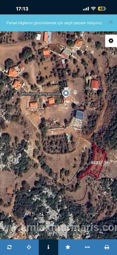 Marmaris Selimiye village has an Investment suitable 773 m2 for sale land