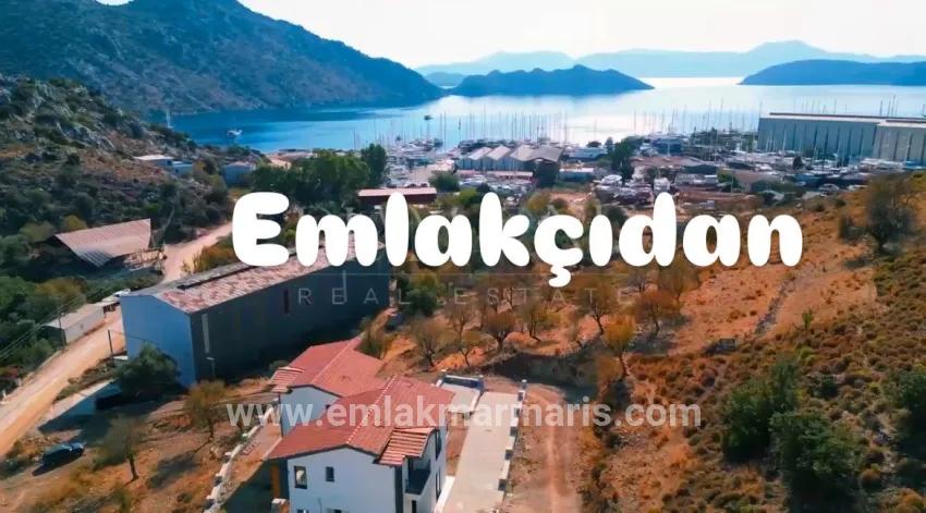 4+1 Bedroom Villa For sale in Bozburun Nbh. Marmaris - 377 m²