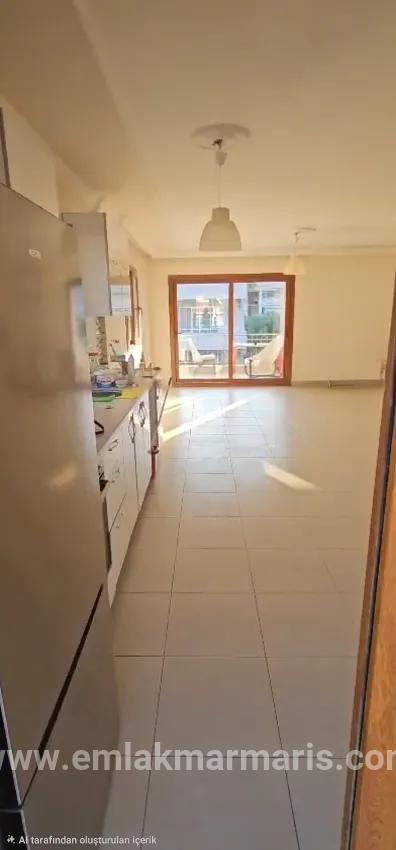 In Beldibi, a spacious and airy 3+1 rental apartment In a brand new building In excellent condition