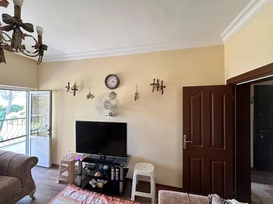 In Hisarönü, 2+1 Furnished Rental Flat – 100 m to the Coast