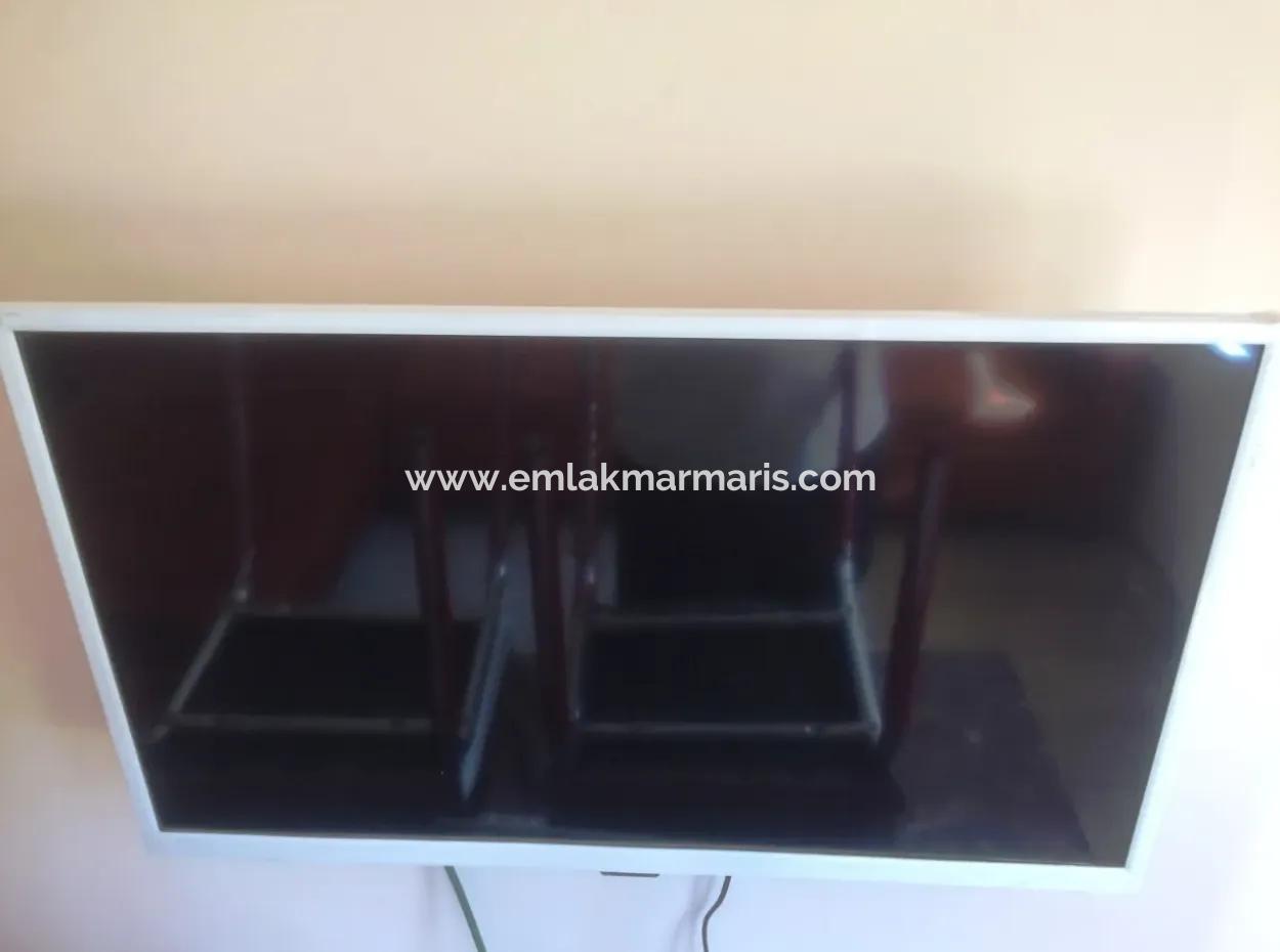 Furnished Apartment With Swimming Pool For Daily Rent In Marmaris Center