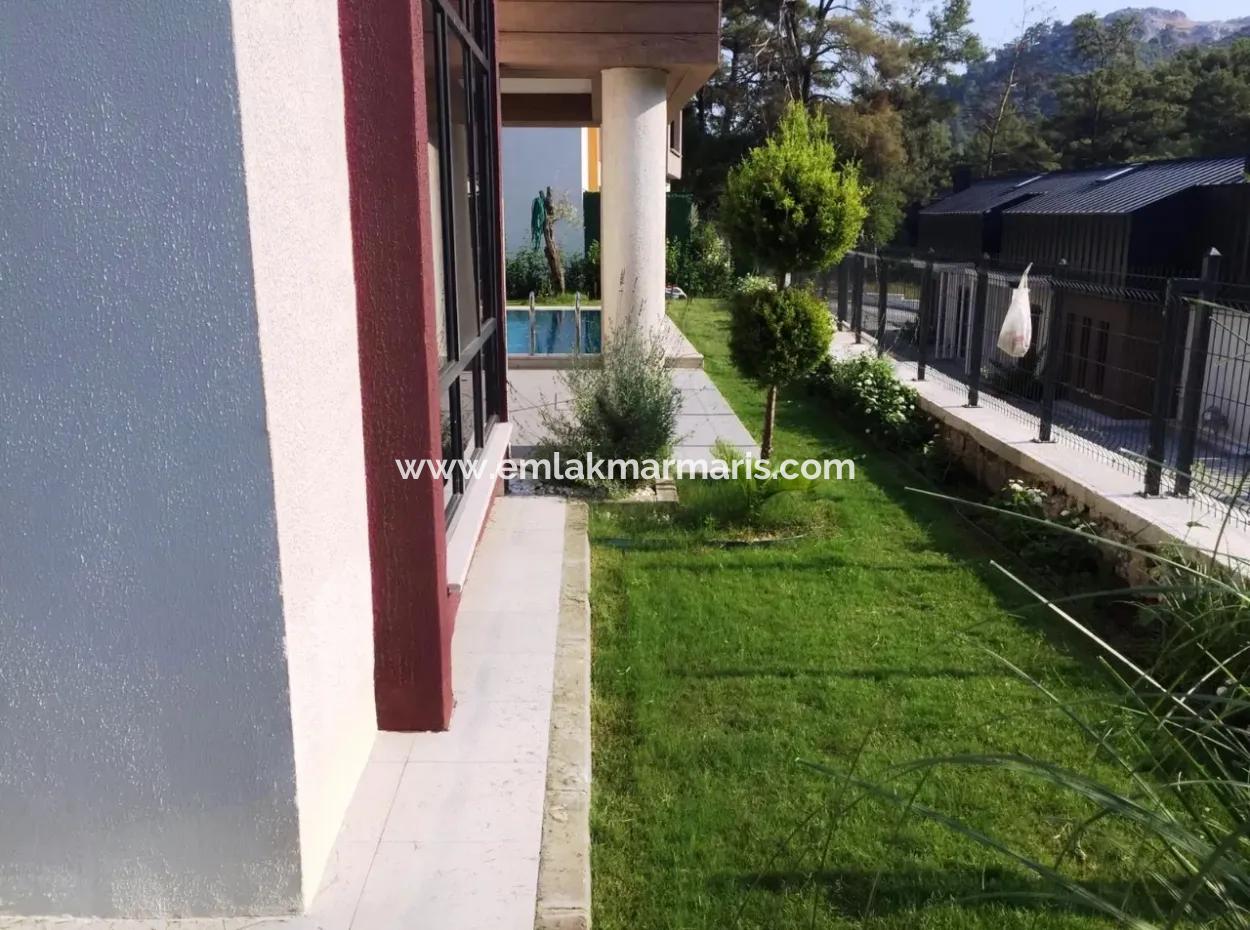 Beautiful Villa For Sale In Marmaris Beldibi District Neighborhood, Villa Smart Villa 220 M2 4 Rooms 2 Living Room