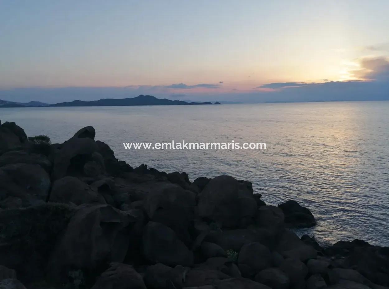4600M2 Tourism Zoning Seafront Land For Sale In Bodrum Yalikavak District