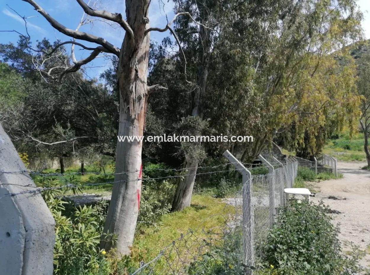 Land For Sale With 4000M2 Tourism Development By The Sea In Bodrum Akyarlar