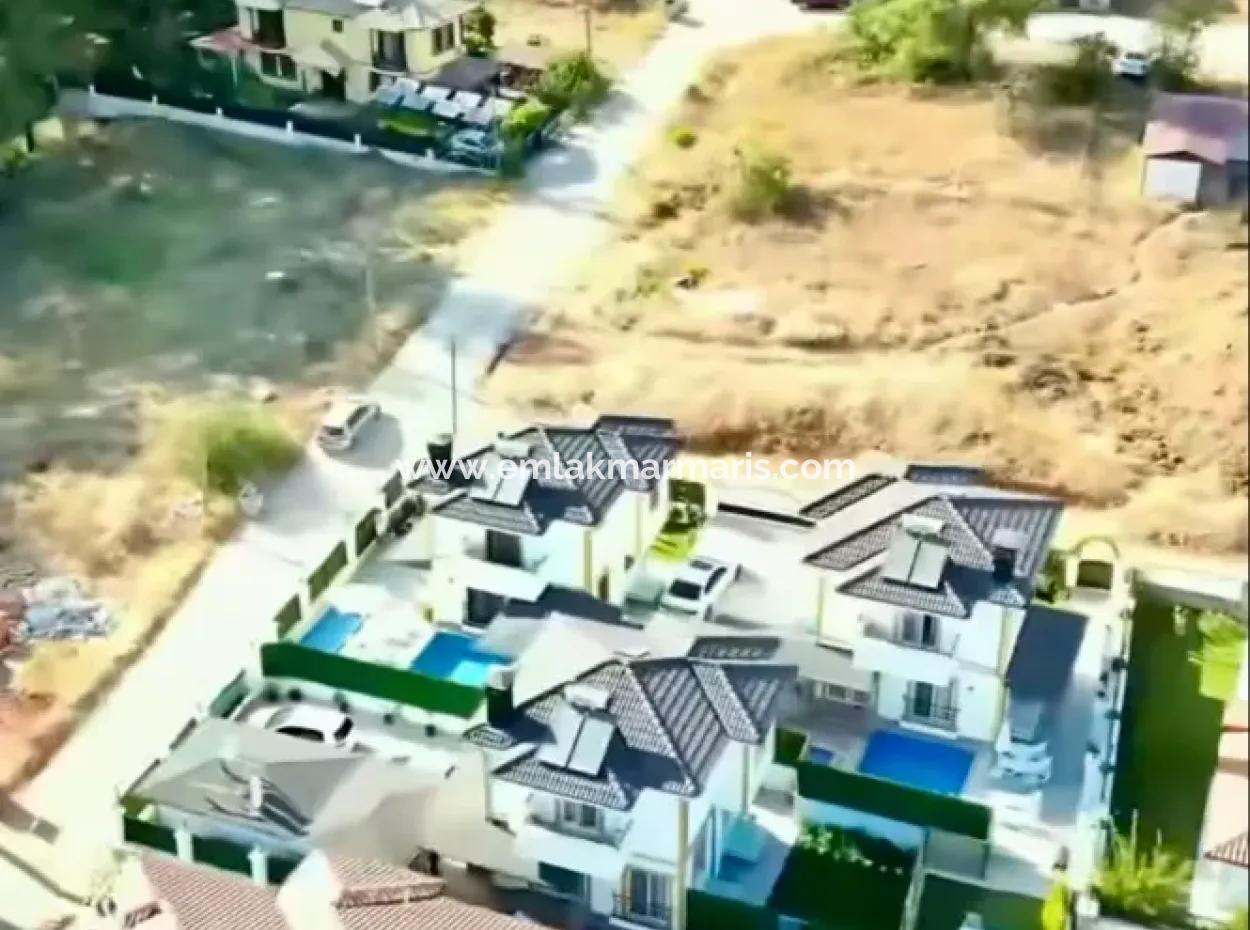 Villa For Sale In Marmaris Çetibeli With 3 Swimming Pools And Children's Pool And Caretaker House In 780M2 Plot