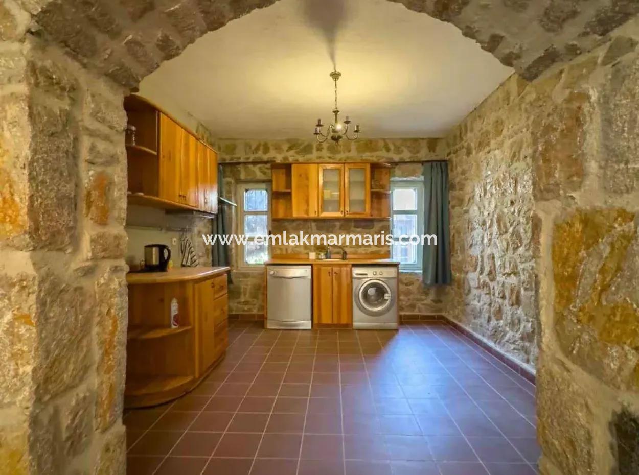 4 1 Stone Villa For Sale In A Fully Detached 150M2 Plot In Old Datca Village