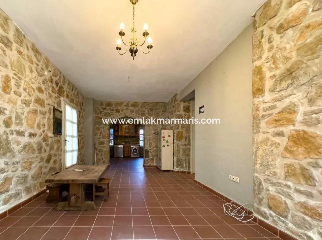 4 1 Stone Villa For Sale In A Fully Detached 150M2 Plot In Old Datca Village