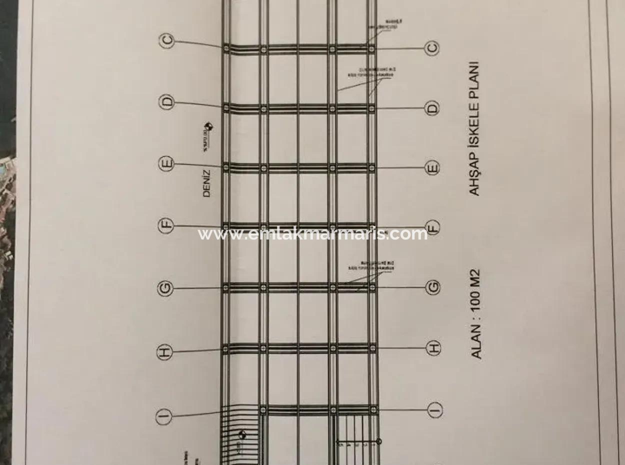 The Land For Sale From Marmaris Near The Sea Plot Hotels,Marina,Yacht Club Land 4000 M2