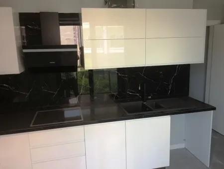 Zero Luxury 2 Rooms 1 Living Room 100M2 Indoor Garage Available For Sale In Marmaris