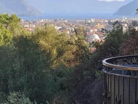 Villa For Sale In Armutalan, Marmaris With A Fully Detached Garden And Pool