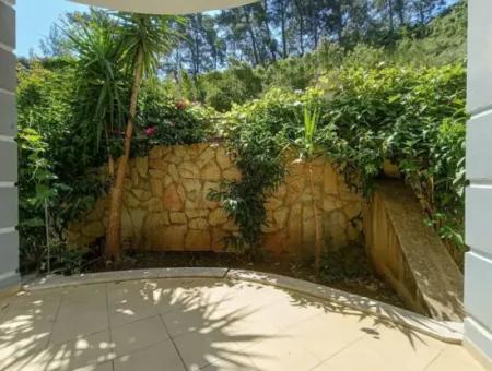 3 1 Garden Duplex Apartment For Sale In Beldibi Neighborhood Of Marmaris District In A Complex With Nature View Swimming Pool