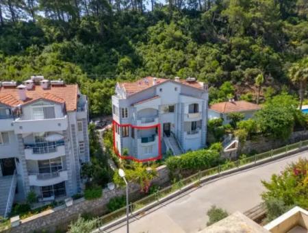 3 1 Garden Duplex Apartment For Sale In Beldibi Neighborhood Of Marmaris District In A Complex With Nature View Swimming Pool