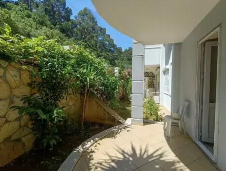 3 1 Garden Duplex Apartment For Sale In Beldibi Neighborhood Of Marmaris District In A Complex With Nature View Swimming Pool