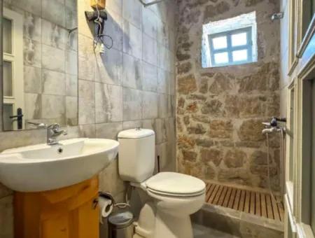 4 1 Stone Villa For Sale In A Fully Detached 150M2 Plot In Old Datca Village