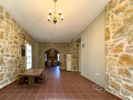 4 1 Stone Villa For Sale In A Fully Detached 150M2 Plot In Old Datca Village