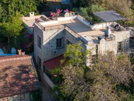 4 1 Stone Villa For Sale In A Fully Detached 150M2 Plot In Old Datca Village