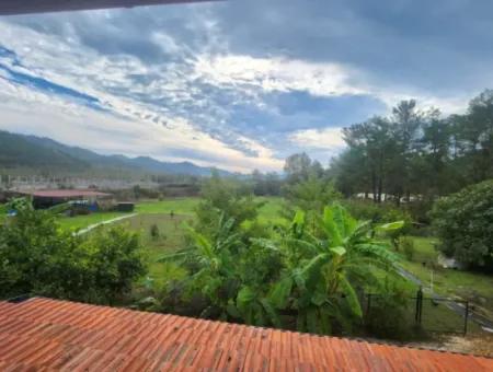 Ortaca Neighborhood For Sale 10.000 M2 Custom Made Farmhouse With Pool