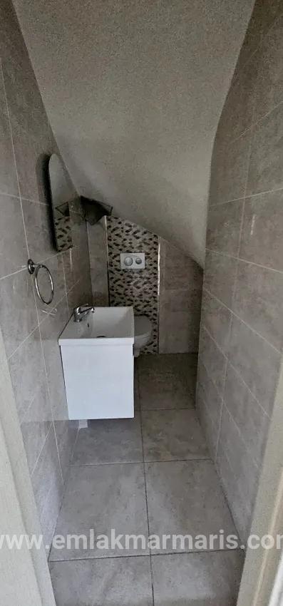 Beldibi’nde sıfır ayarında genç binada ferah ve geniş 3+1 kiralık daire