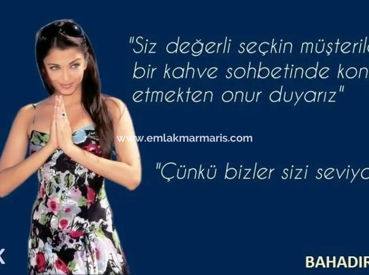 Marmaris Armutalan İkiz Müstakil Bahçeli 4 Oda 1 Salon Villa Satılık