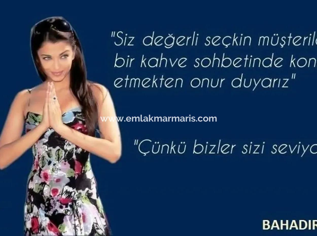 Marmaris Beldibi Mevkiinde 4 Oda 2 Salon 240 M2 Forleks Bahçeli Villa Satılık.olimpik Yüzme Havuzu Mevcuttur.