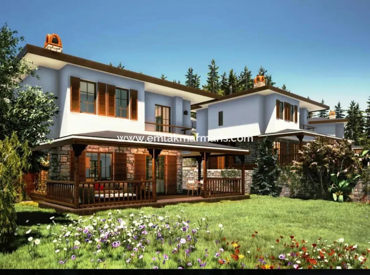 Marmaris,E 15 Km Uzaklıkta Heryere Yakın Tam Müstakil Yüzme Havuzlu Ekolojik Villamız Satılıktır.