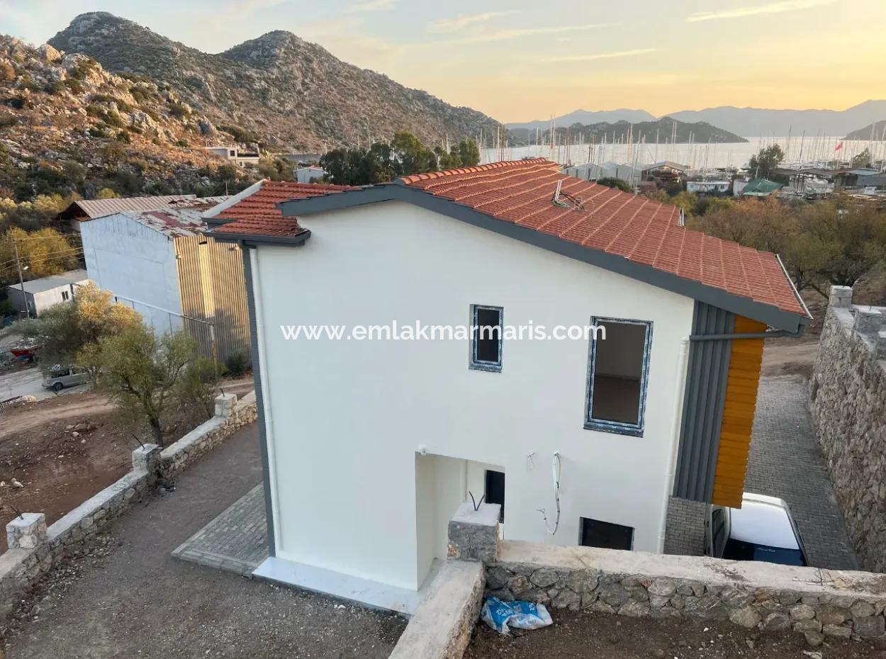 Marmaris Bozburun Mahallesinde Deniz Manzaralı 8 Odalı Satılık Butik Otel