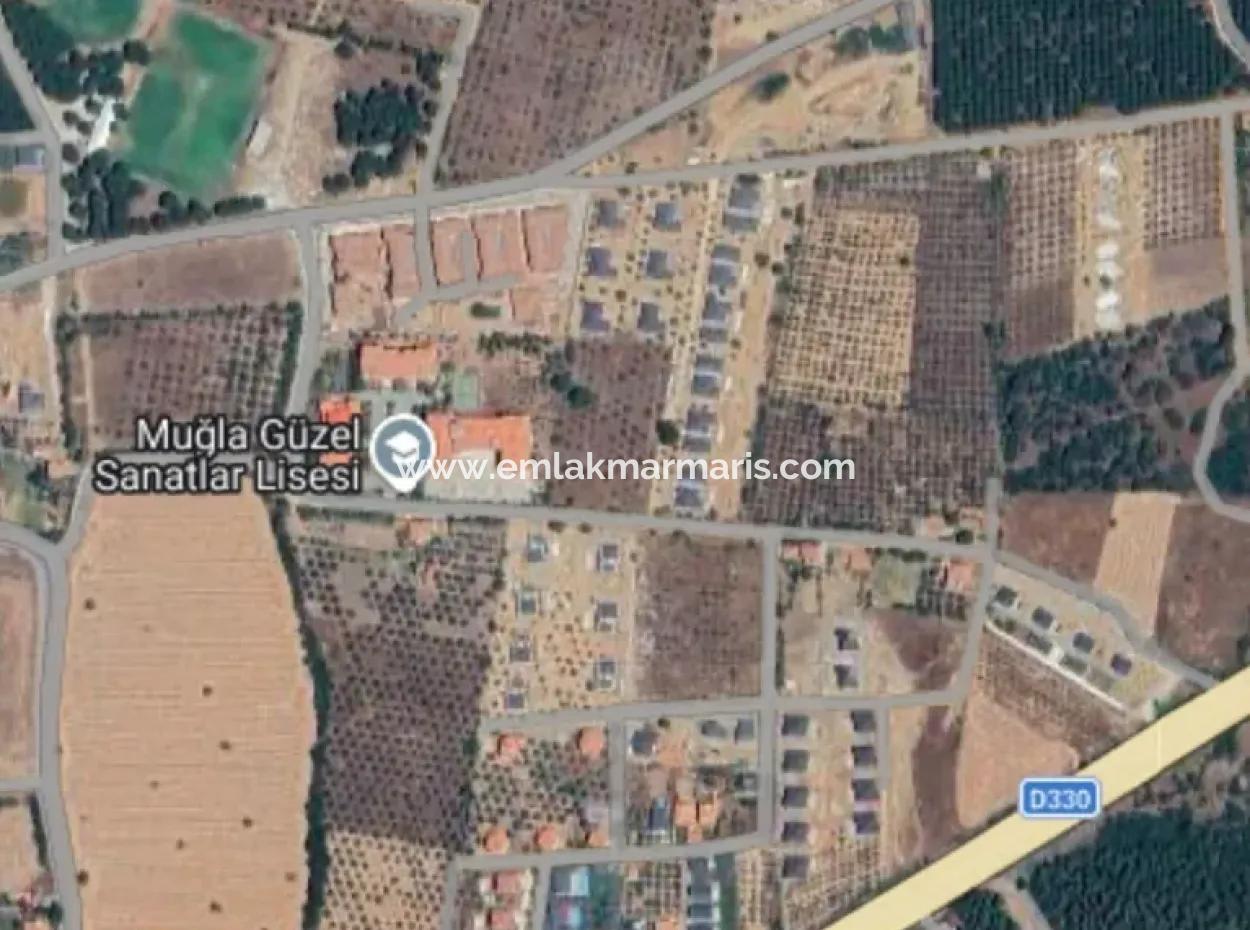 Muğla Ortaköy'de 750 M2 10/20 İmarlı Satılık Arsa