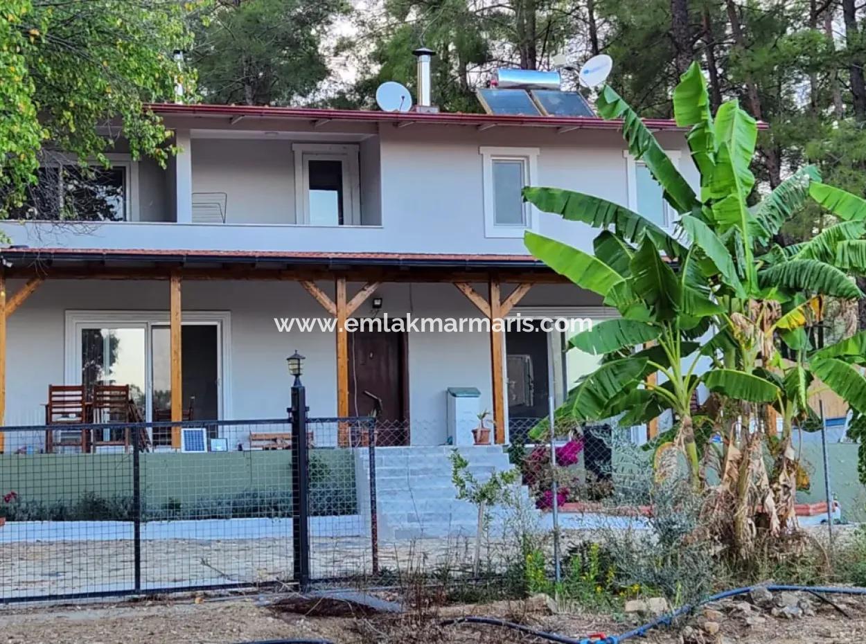 Ortaca Mahallesi Satılık 10.000 M2 İçerisinde Özel Yapım Havuzlu Çiftlik Evi