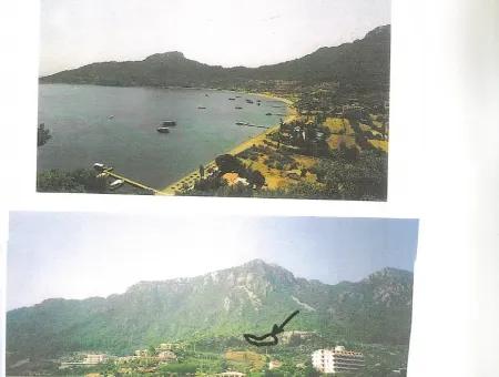 Kumlubük Koyunda Deniz Manzaralı 11000 M2 Satılık Arsa